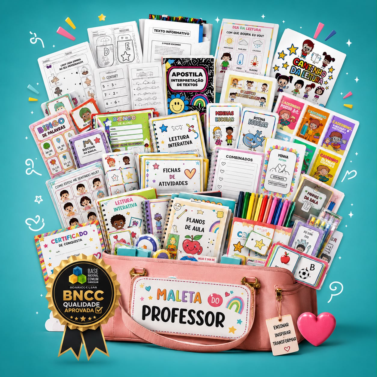 Maleta do Professor com todos os recursos
